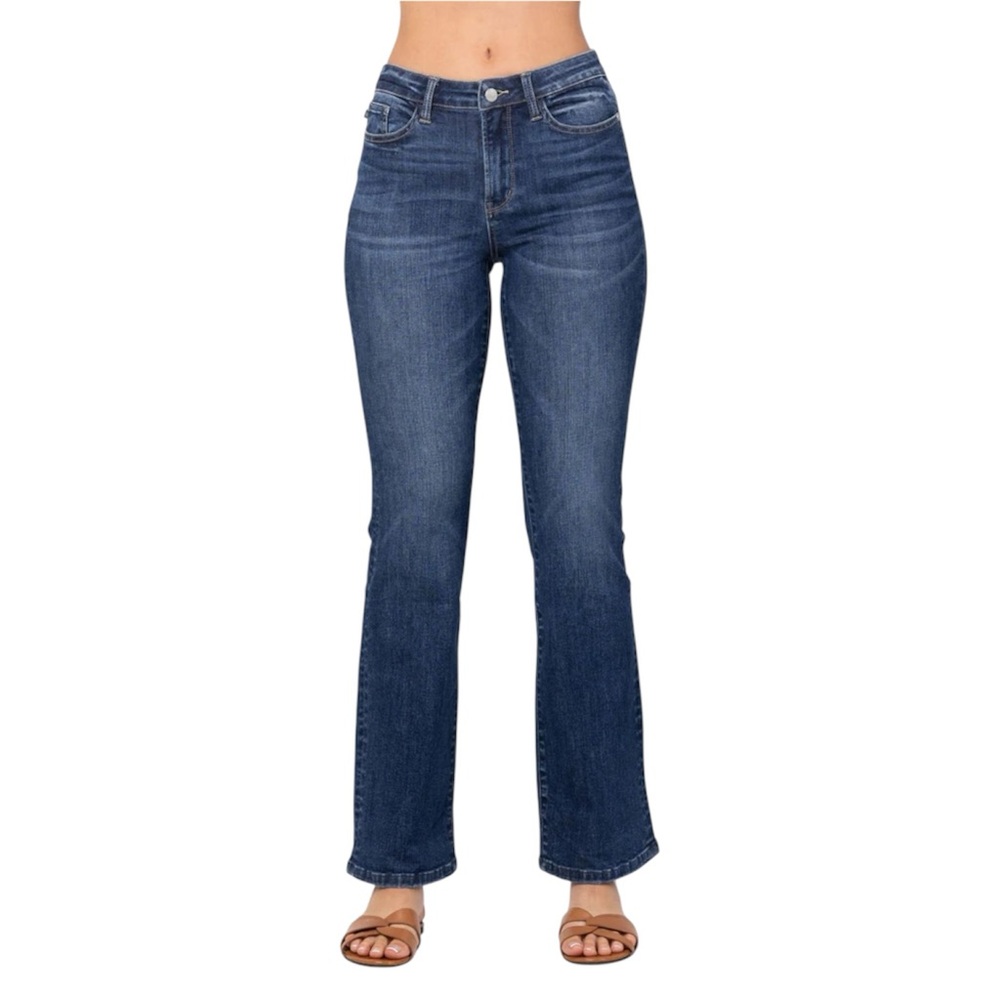 Judy Blue Monique Bootcut Jeans Dark Wash Super Stretch Mid Rise Women’s Size 31